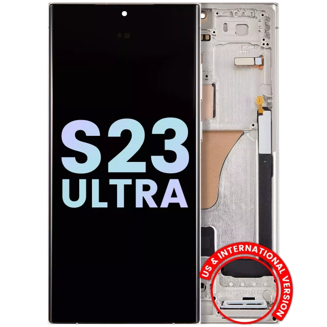 Display telefon Samsung Galaxy S23 Ultra (S918) Service Pack (Cream)
