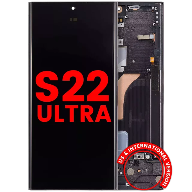 Display telefon Samsung Galaxy S22 Ultra (S908B) AMPlus (Black)