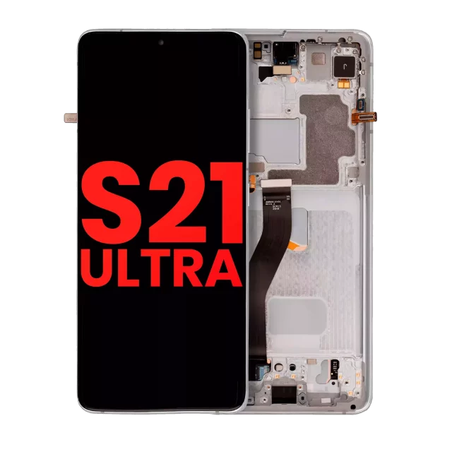 Display telefon Samsung Galaxy S21 Ultra (G998) AMPlus (Silver)