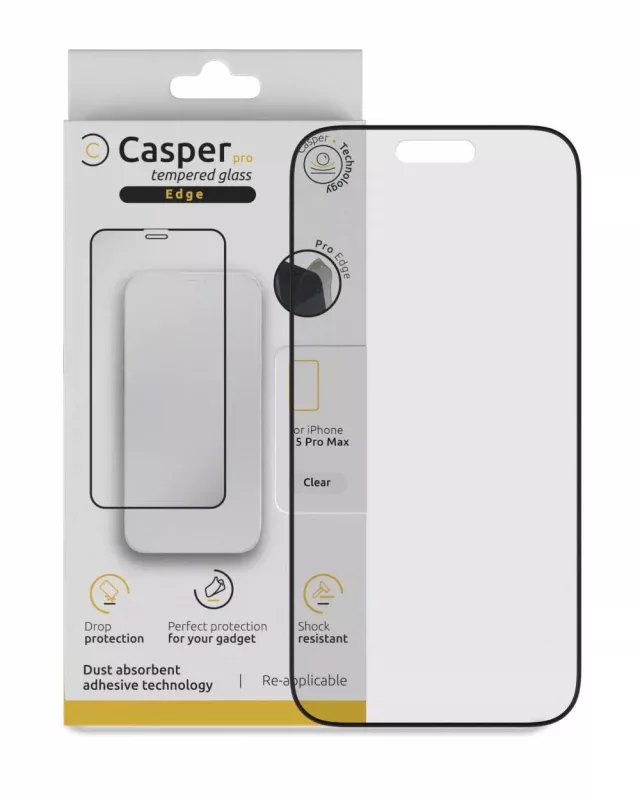 Sticla Securizata Casper Pro iPhone 15 Pro Max (Clear)