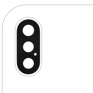 Lentila Camera Spate Cu Adeziv (Glass Only) Telefon iPhone X (10 Pack) AMPlus