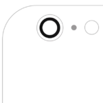 Sticla Camera Spate Cu Adeziv iPhone 6 Plus / 6S Plus (10 Pack) Premium
