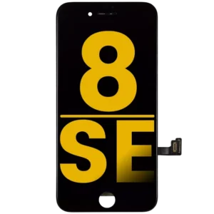 Display Iphone iPhone 8 / SE cu Placa Metalica Refurbished (Black)