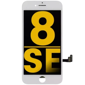 Display iPhone 8 / SE cu Placa Metalica Refurbished (White)