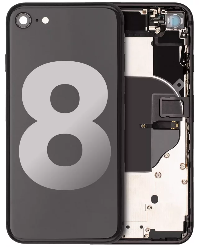 Carcasa Spate iPhone 8 Pull C (Space Gray)