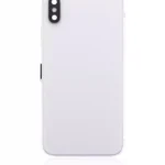Capac Spate Sticla iPhone X AMPlus (No Logo) (Silver) – imaginea 3