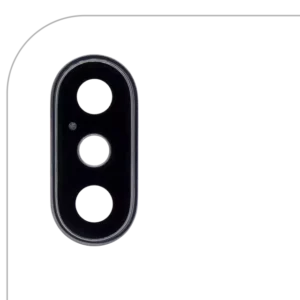 Lentila Camera Spate Cu Suport Si Rama iPhone XS / XS Max (Space Gray) Premium
