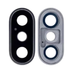 Lentila Camera Spate Cu Suport Si Rama iPhone XS / XS Max (Space Gray) Premium – imaginea 2