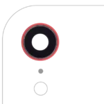 Lentila Camera Spate Cu Suport Si Rama iPhone XR AMPlus (Red) (10 Pack)