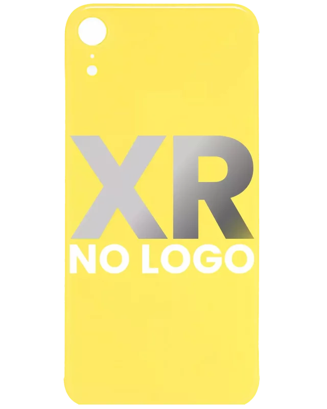 Capac Spate Sticla iPhone XR (Yellow)