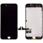 Display iPhone 7 Cu Placa Metalica Aftermarket (Black) – imaginea 2