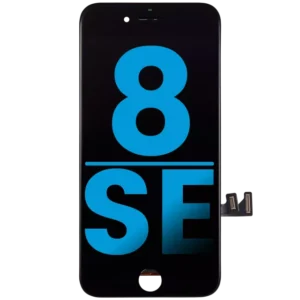 Display iPhone 8 / SE cu Placa Metalica Aftermarket (Black)