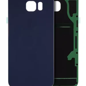 Capac Spate Sticla Samsung Galaxy S6 Edge Plus Service Pack Original (Black Sapphire)