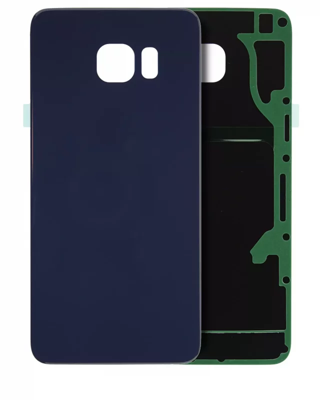 Capac Spate Sticla Samsung Galaxy S6 Edge Plus Service Pack Original (Black Sapphire)