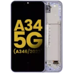 Display telefon Samsung Galaxy A34 (A346) Refurbished (Violet)