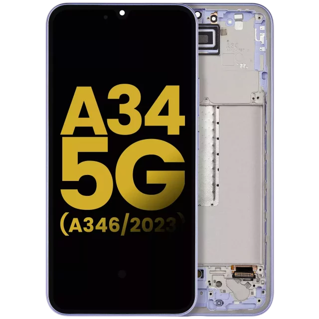 Display telefon Samsung Galaxy A34 (A346) Refurbished (Violet)