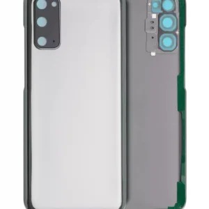 Capac Spate Sticla Samsung Galaxy S20 5G AMPlus (No Logo) (Cosmic Gray)