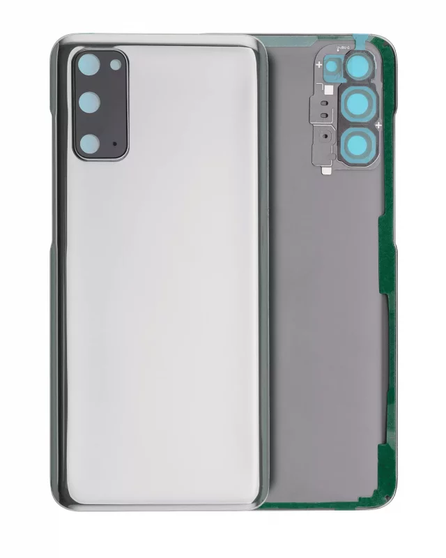 Capac Spate Sticla Samsung Galaxy S20 5G AMPlus (No Logo) (Cosmic Gray)