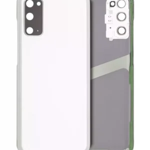 Capac Spate Sticla Samsung Galaxy S20 5G AMPlus (No Logo) (Cloud White)