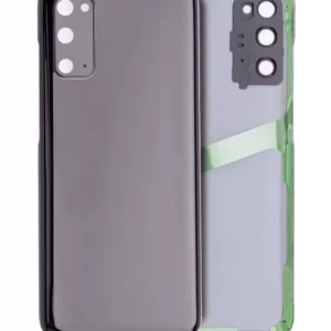 Capac Spate Sticla Samsung Galaxy S20 5G AMPlus (No Logo) (Cosmic Black)