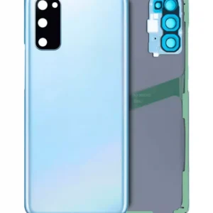 Capac Spate Sticla Samsung Galaxy S20 Service Pack Original (Cloud Blue)