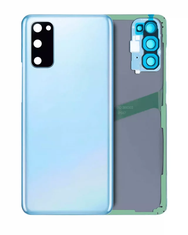 Capac Spate Sticla Samsung Galaxy S20 Service Pack Original (Cloud Blue)