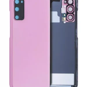Capac Spate Sticla Samsung Galaxy S20 Service Pack Original (Cloud Pink)