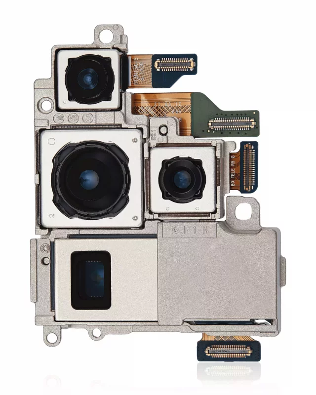Ansamblu Camera Spate (Wide & Periscope & Ultra Wide & Telephoto) Samsung Galaxy S22 Ultra 5G (Used OEM Pull: Grade B)