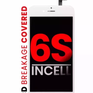Display iPhone 6S In-Cell cu Placa Metalica AMPro XO7 (White)