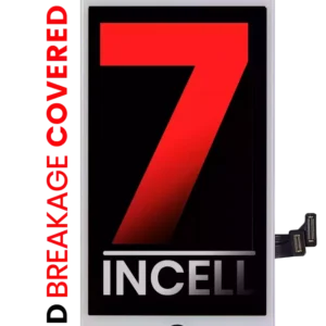 Display iPhone 7 In-Cell cu Placa Metalica AMPro XO7 (White)