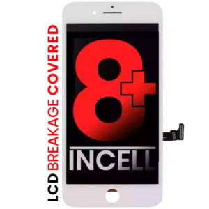 Display iPhone 8 Plus In-Cell cu Placa Metalica AMPro XO7 (White)