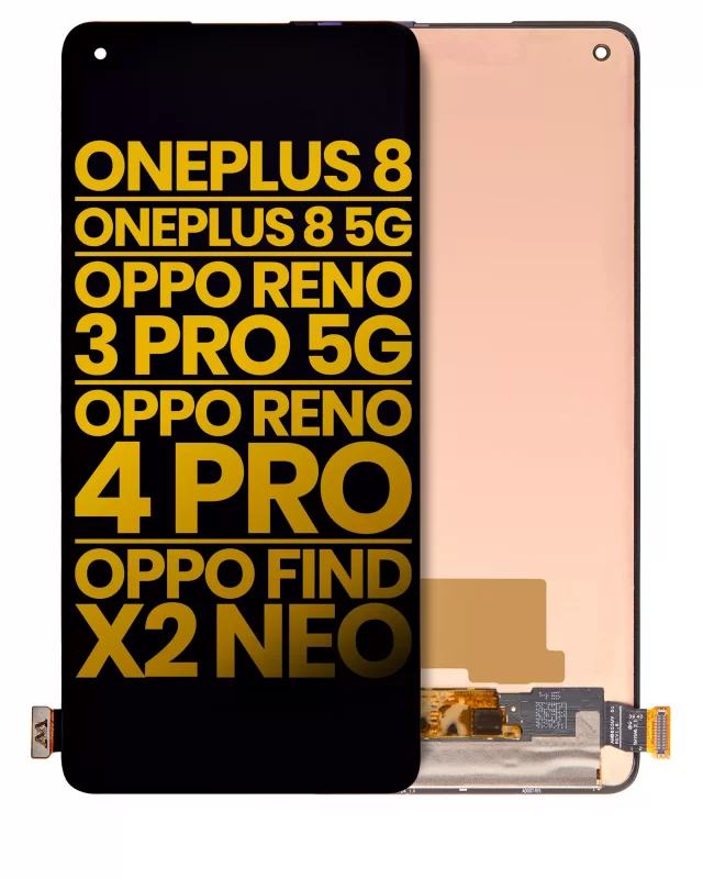 Display telefon OnePlus 8 / OPPO Reno 3 Pro 5G / OPPO Reno 4 Pro/ OPPO Find X2 Neo Refurbished (Fara Rama)