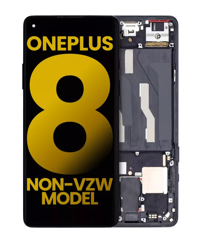 Display telefon OnePlus 8 Refurbished (Black)