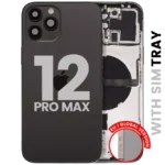 Carcasa Spate iPhone 12 Pro Max Pull A (Graphite)