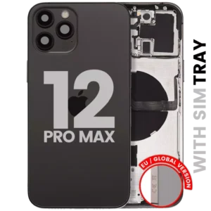 Carcasa Spate iPhone 12 Pro Max Pull A (Graphite)
