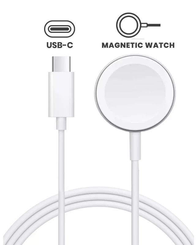 Cablu Incarcare Magnetic USB-C Apple Watch Series (1 m) OEM Grad A (Bulk)