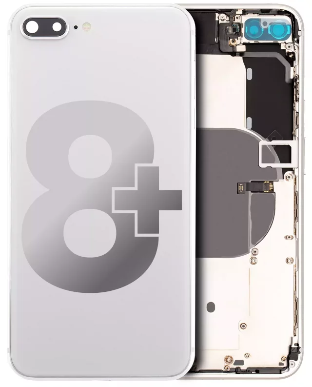 Carcasa Spate Telefon iPhone 8 Plus Pull C (Silver)