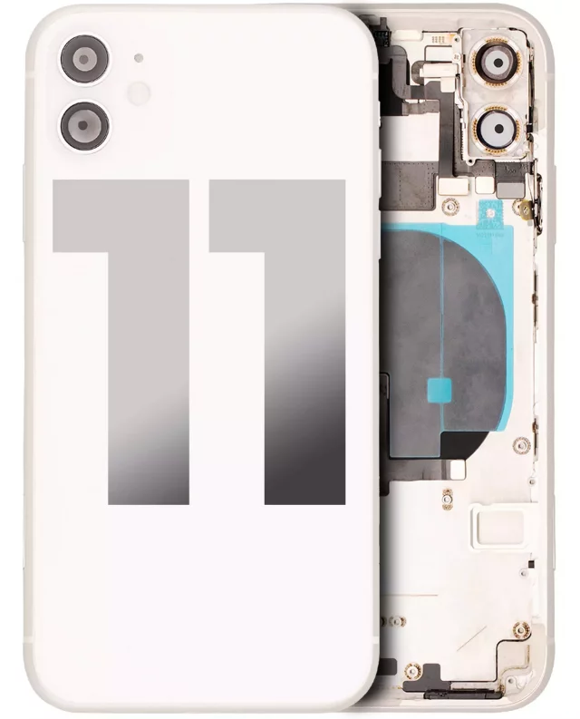 Carcasa Spate iPhone 11 Pull A (White)