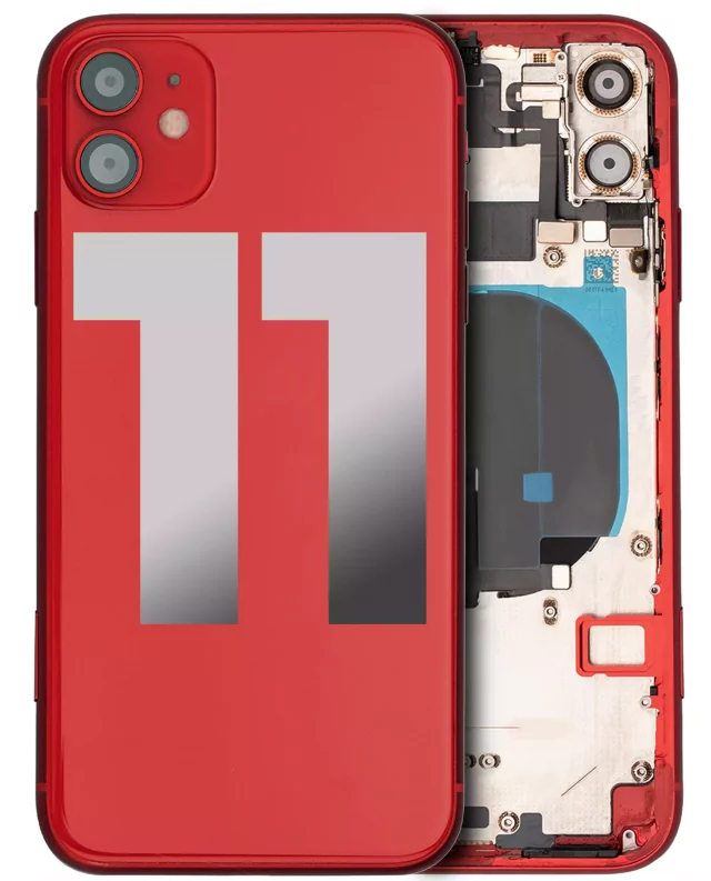 Carcasa Spate For iPhone 11 Pull B (Red)