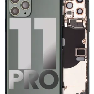 Carcasa Spate Sticla iPhone 11 Pro Pull A (Midnight Green)
