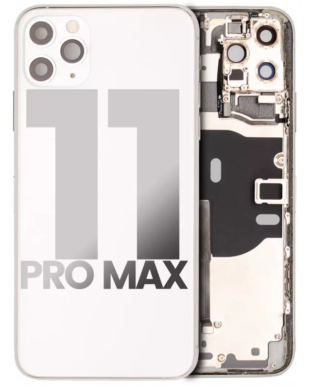 Carcasa Spate iPhone 11 Pro Max Pull B (Silver)