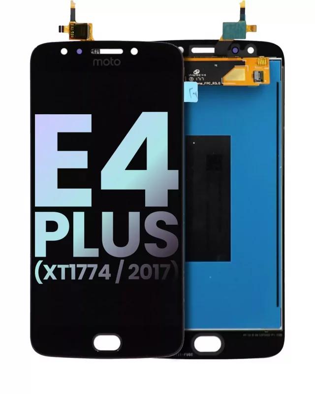 Display telefon Motorola Moto E4 Plus Original (Black) (fara rama)
