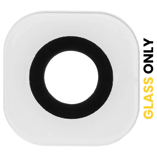 Geam Camera Spate Cu Adeziv Samsung Galaxy S6 / S6 Edge (White)
