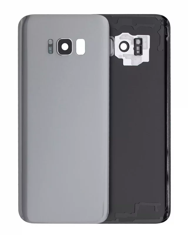 Capac Spate Sticla Samsung Galaxy S8 Plus Service Pack Original (Arctic Silver)