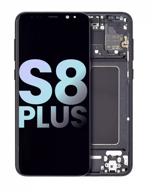 Ansamblu Display Samsung Galaxy S8 Plus Service Pack (Midnight Black)