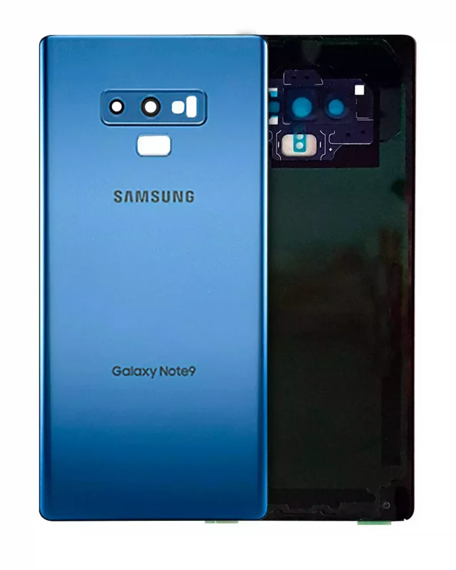 Capac Spate Sticla Samsung Galaxy Note 9 Service Pack Original (Ocean Blue)