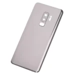 Capac Spate Sticla Samsung Galaxy S9 Plus AMPlus (No Logo) (Titanium Gray) – imaginea 2