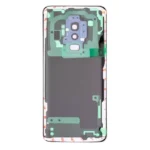 Capac Spate Sticla Samsung Galaxy S9 Plus Service Pack Original (Coral Blue) – imaginea 2