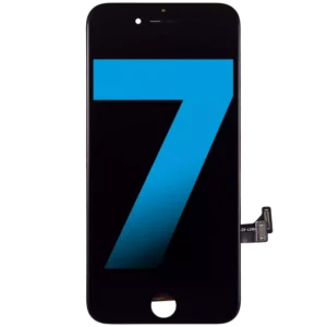 Display iPhone 7 Cu Placa Metalica Aftermarket AQ7 (Black)