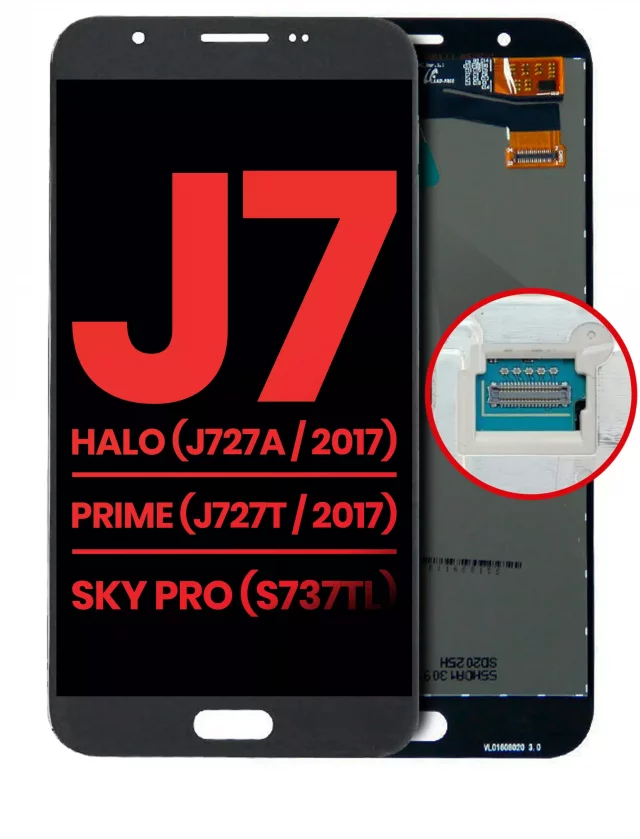 Display telefon Samsung Galaxy J7 (J727) AMPlus (Silver)